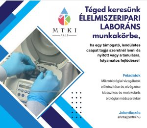 mikrobiologiai laborans allashirdetes